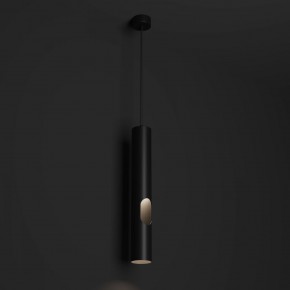DK4045-BK Подвесной светильник, с декоративным вырезом, IP 20, до 15 Вт, LED, GU10, черный, алюминий в Когалыме - kogalym.ok-mebel.com | фото 2