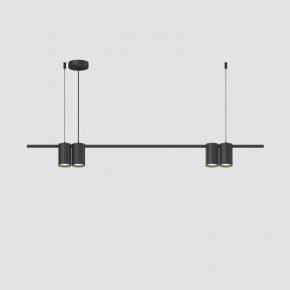 DK4061-BK Подвесной светильник ORBIT, IP20, 4xGU10 LED до 15 Вт, черный матовый, алюминий в Когалыме - kogalym.ok-mebel.com | фото