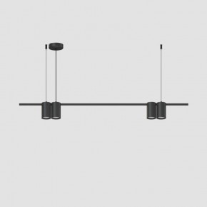 DK4061-BK Подвесной светильник ORBIT, IP20, 4xGU10 LED до 15 Вт, черный матовый, алюминий в Когалыме - kogalym.ok-mebel.com | фото 2