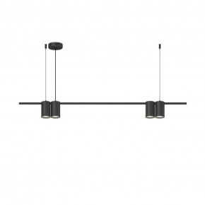 DK4061-BK Подвесной светильник ORBIT, IP20, 4xGU10 LED до 15 Вт, черный матовый, алюминий в Когалыме - kogalym.ok-mebel.com | фото 3