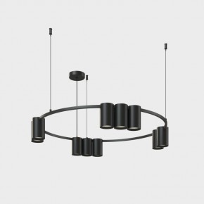 DK4065-BK Подвесной светильник ORBIT, IP20, 10xGU10 LED до 15 Вт, черный матовый, алюминий в Когалыме - kogalym.ok-mebel.com | фото 2