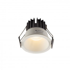 DK4400-WH Встраиваемый светильник, IP 20, 7 Вт, LED 3000, белый, алюминий в Когалыме - kogalym.ok-mebel.com | фото