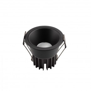 DK4500-BK Встраиваемый светильник, IP 20, 12 Вт, LED 3000, черный, алюминий в Когалыме - kogalym.ok-mebel.com | фото