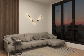 DK5010-BK Бра 600 мм, 3000К, IP20, 5 Вт, черный, алюминий в Когалыме - kogalym.ok-mebel.com | фото 7