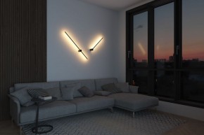 DK5010-BK Бра 600 мм, 3000К, IP20, 5 Вт, черный, алюминий в Когалыме - kogalym.ok-mebel.com | фото 8