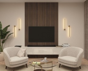 DK5010-SG Бра 600 мм, 3000К, IP20, 5 Вт, матовое золото в Когалыме - kogalym.ok-mebel.com | фото 5