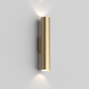 DK5022-SG Настенный светильник, IP20, до 15 Вт, LED, 2xGU10, матовое золото, алюминий в Когалыме - kogalym.ok-mebel.com | фото