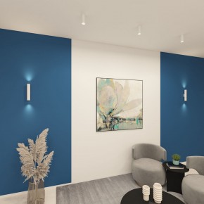 DK5022-WH Настенный светильник, IP20, до 15 Вт, LED, 2xGU10, белый, алюминий в Когалыме - kogalym.ok-mebel.com | фото 5