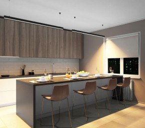 DK9153-BK Линейный светильник 42W 1500mm 3000K, черный в Когалыме - kogalym.ok-mebel.com | фото 7