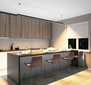 DK9253-BK Линейный светильник 62W 2500mm 3000K, черный в Когалыме - kogalym.ok-mebel.com | фото 5