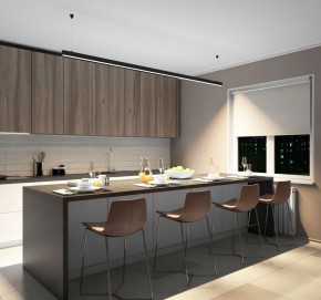 DK9254-BK Линейный светильник 62W 2500mm 4000K, черный в Когалыме - kogalym.ok-mebel.com | фото 5