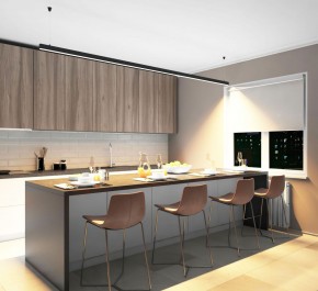 DK9303-BK Линейный светильник 72W 3000mm 3000K, черный в Когалыме - kogalym.ok-mebel.com | фото 5
