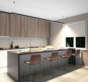 DK9304-BK Линейный светильник 72W 3000mm 4000K, черный в Когалыме - kogalym.ok-mebel.com | фото 5