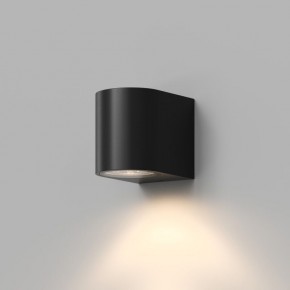 DK9790-BK Настенный уличный светильник NARVIK, IP44, GU10 LED, до 15 Вт, черный, алюминий в Когалыме - kogalym.ok-mebel.com | фото
