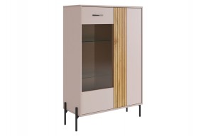 ДОМИНИКА Комод (со стеклом) в Когалыме - kogalym.ok-mebel.com | фото