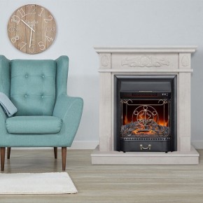 Электрокамин Adelaida WT с очагом Majestic Lux Black в Когалыме - kogalym.ok-mebel.com | фото 6