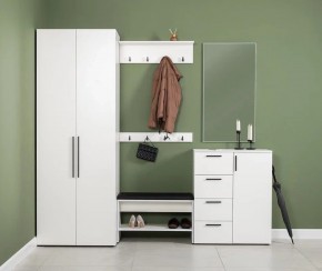 ЭЙР прихожая (модульная) Белый Шагрень в Когалыме - kogalym.ok-mebel.com | фото