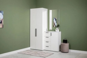 ЭЙР прихожая (модульная) Белый Шагрень в Когалыме - kogalym.ok-mebel.com | фото 3