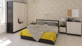 Фиеста Кровать 1800, цвет венге/дуб лоредо, ШхГхВ 183,5х203,5х80 см., сп.м. 1800х2000 мм., без матраса, основание есть в Когалыме - kogalym.ok-mebel.com | фото 5