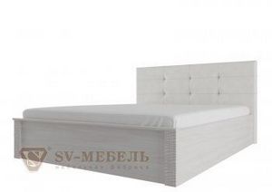 Кровать 1400 двойная (универсальная) с мягким изголовьем Гамма 20 в Когалыме - kogalym.ok-mebel.com | фото 2