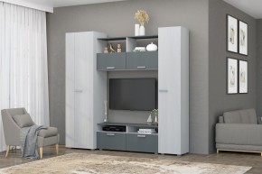 Гостиная Эмми (Анкор светлый/Графит) в Когалыме - kogalym.ok-mebel.com | фото