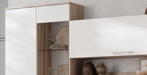 Гостиная Флай (ЦС-01/ШК-04) дуб сонома/белый в Когалыме - kogalym.ok-mebel.com | фото 11
