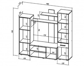 ИБИЦА Гостиная (ЯШС/ЯШТ) в Когалыме - kogalym.ok-mebel.com | фото 2