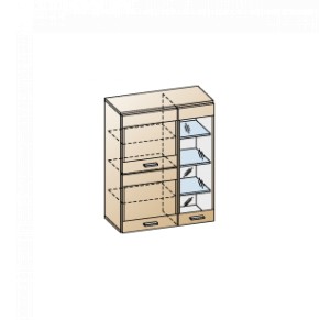 Гостиная Камелия Композиция 6 (Ясень Асахи) в Когалыме - kogalym.ok-mebel.com | фото 2