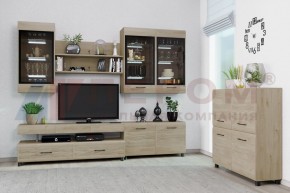 Гостиная Камелия Композиция 8 (Гикори Джексон светлый) в Когалыме - kogalym.ok-mebel.com | фото 3