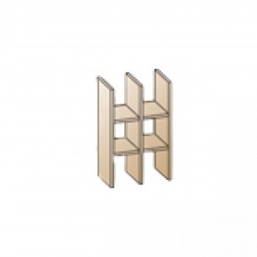 Гостиная Карина Композиция 6 (Акация Молдау) в Когалыме - kogalym.ok-mebel.com | фото 3