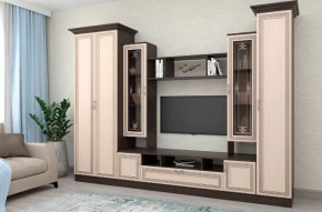 Гостиная Маргарита (Дуб Венге/Дуб Белфорд) в Когалыме - kogalym.ok-mebel.com | фото