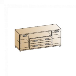 Гостиная Мелисса Композиция 12 (Ясень Асахи) в Когалыме - kogalym.ok-mebel.com | фото 6