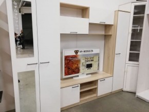 Гостиная МГС 3 Исполнение 1 (Дуб сонома/Белый) в Когалыме - kogalym.ok-mebel.com | фото 6