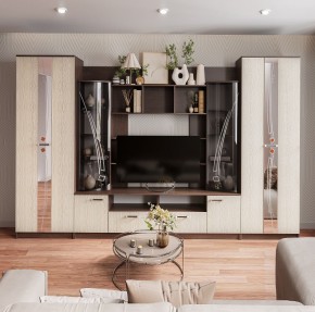 Гостиная Венеция (венге/лоредо) в Когалыме - kogalym.ok-mebel.com | фото 3