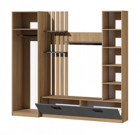 Гостиная Юджи (Дуб Крафт золотой/Графит) в Когалыме - kogalym.ok-mebel.com | фото 3