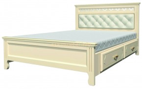 ГРАЦИЯ Кровать из массива 1600 с 2-мя ящиками  в Когалыме - kogalym.ok-mebel.com | фото 3