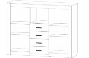 РИВЬЕРА Комод большой в Когалыме - kogalym.ok-mebel.com | фото 2