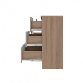 Комод Эмилия КМ-04 (Дуб смоки/Айриш (MF03)) в Когалыме - kogalym.ok-mebel.com | фото 3