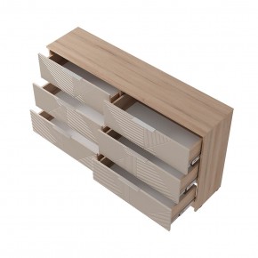 Комод Эмилия КМ-04 (Дуб смоки/Айриш (MF03)) в Когалыме - kogalym.ok-mebel.com | фото 4