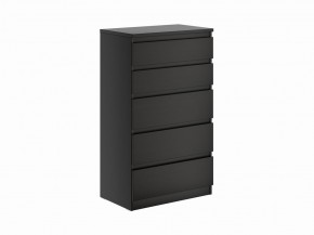 Комод КАСТОР с пятью ящиками, цвет Дуб Венге в Когалыме - kogalym.ok-mebel.com | фото