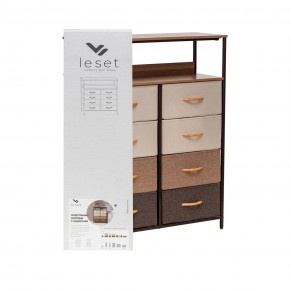 Комод Leset Локи 8 ящ. с полкой в Когалыме - kogalym.ok-mebel.com | фото 10