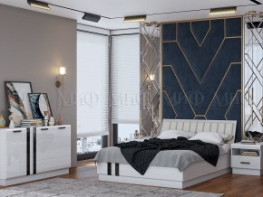 МАГНОЛИЯ Комод (Белый глянец/Белый) в Когалыме - kogalym.ok-mebel.com | фото 3