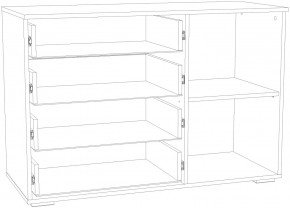 Комод НМ 041.39 "Банни" (Бисквит) в Когалыме - kogalym.ok-mebel.com | фото 4