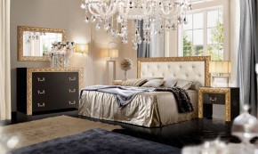 Комод Тиффани Premium черная/золото (ТФКМ-1(П) в Когалыме - kogalym.ok-mebel.com | фото 2
