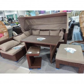 Комплект мебели с диваном AFM-320B-T320 Brown в Когалыме - kogalym.ok-mebel.com | фото 2