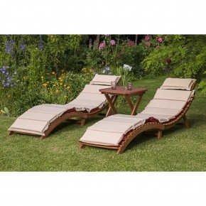 Комплект шезлонги и столик AFM-803A-T133 Beige (2+1) в Когалыме - kogalym.ok-mebel.com | фото