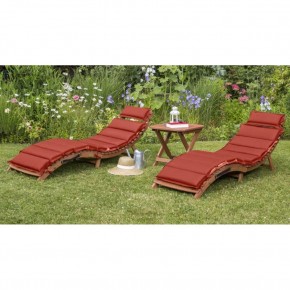 Комплект шезлонги и столик AFM-803A-T133 Beige-Terracotta (2+1) в Когалыме - kogalym.ok-mebel.com | фото
