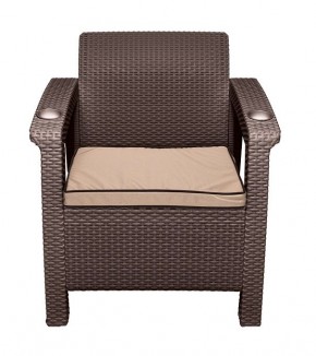 Комплект уличной мебели Yalta Premium Terrace Triple Set (Ялта) шоколадный (+подушки под спину) в Когалыме - kogalym.ok-mebel.com | фото 8