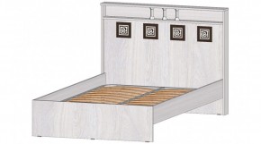 КОСТА-РИКА Кровать 1200 с основанием (анкор светлый) в Когалыме - kogalym.ok-mebel.com | фото