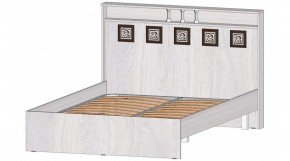 КОСТА-РИКА Кровать 1400 с основанием (анкор светлый) в Когалыме - kogalym.ok-mebel.com | фото